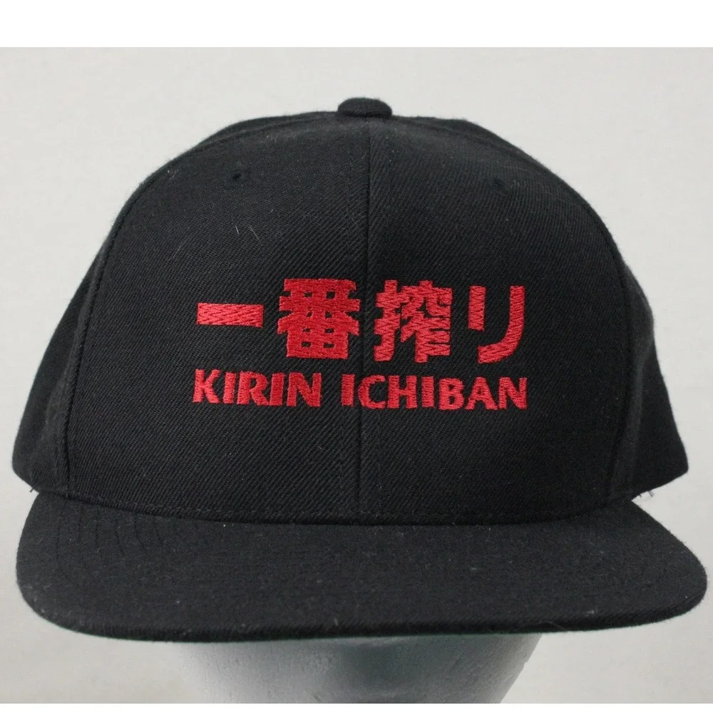 Kirin Ichiban Snapback Hat Japanese Beer Sapporo Asahi Suntory Tokyo